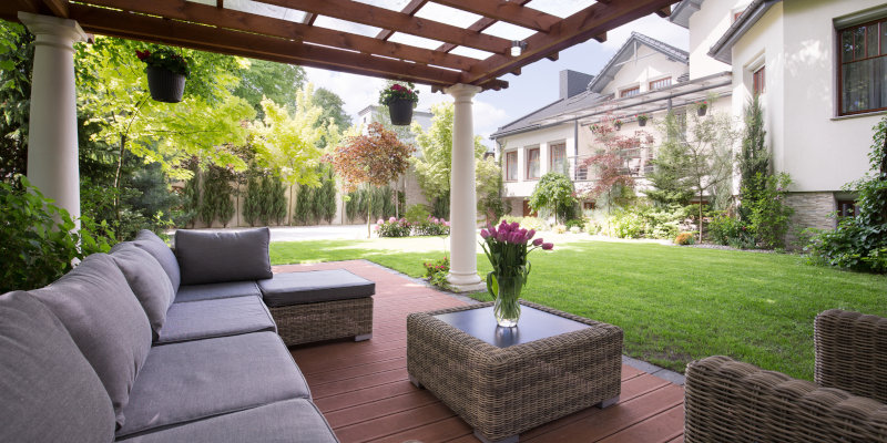 Covered Patio in Kannapolis, North Carolina